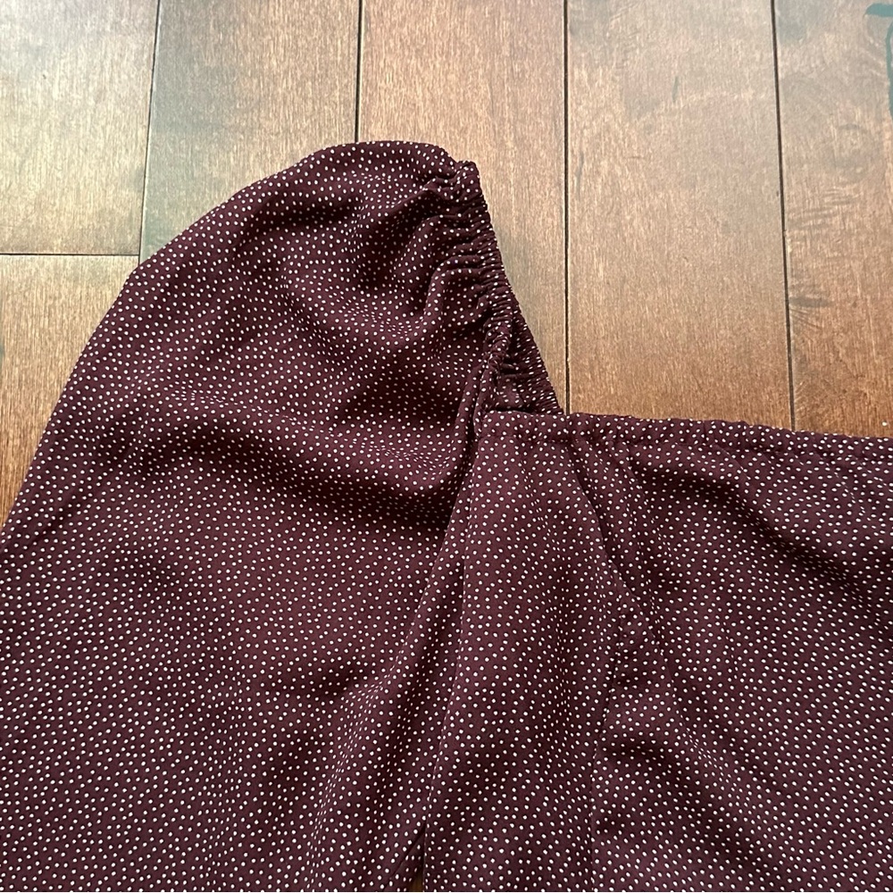 Abercrombie & Fitch Polk a Dot Puff Sleeve Blouse - Picture 7 of 9